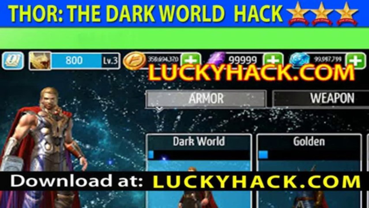 Thor The Dark World Cheat for unlimited URU and ISO-8 Android and iOS -- New Release Thor Cheat ISO-8