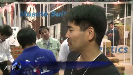 Feira de robôs em Tóquio