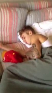 Justin Bieber filmed by a brazilian girl who just slept with...