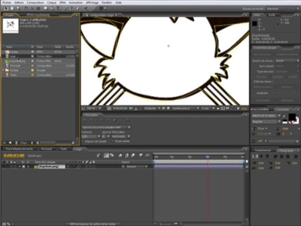 Tutoriel After Effect - Réaliser l'intro des tutoriels