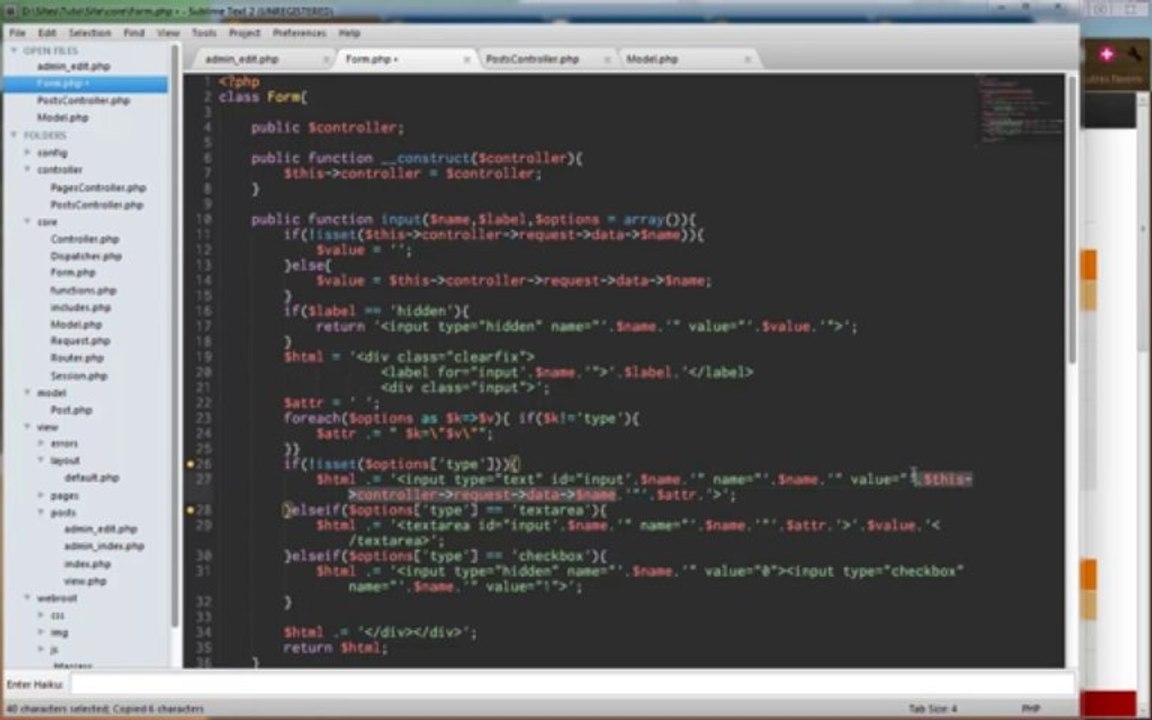 Tutoriel PHP - Développer un site : Jour 5, Backoffice