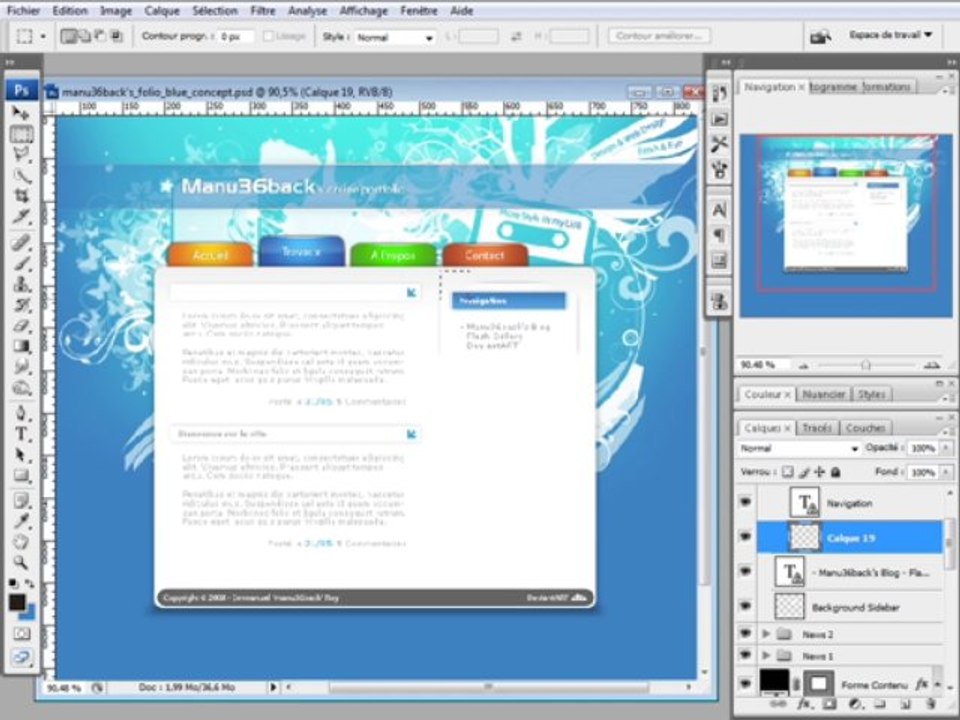 Tutoriel HTML/CSS - Créer un site web : Découpage