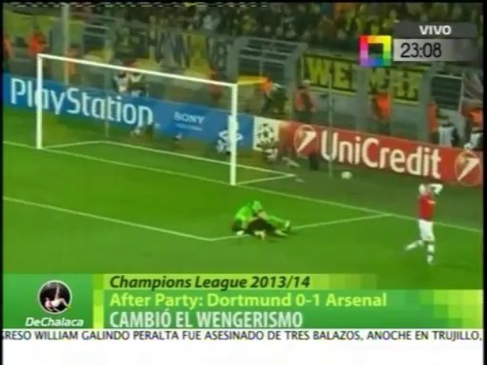 DeChalaca TV: After Party: Dortmund 0-1 Arsenal - Cambió el Wengerismo