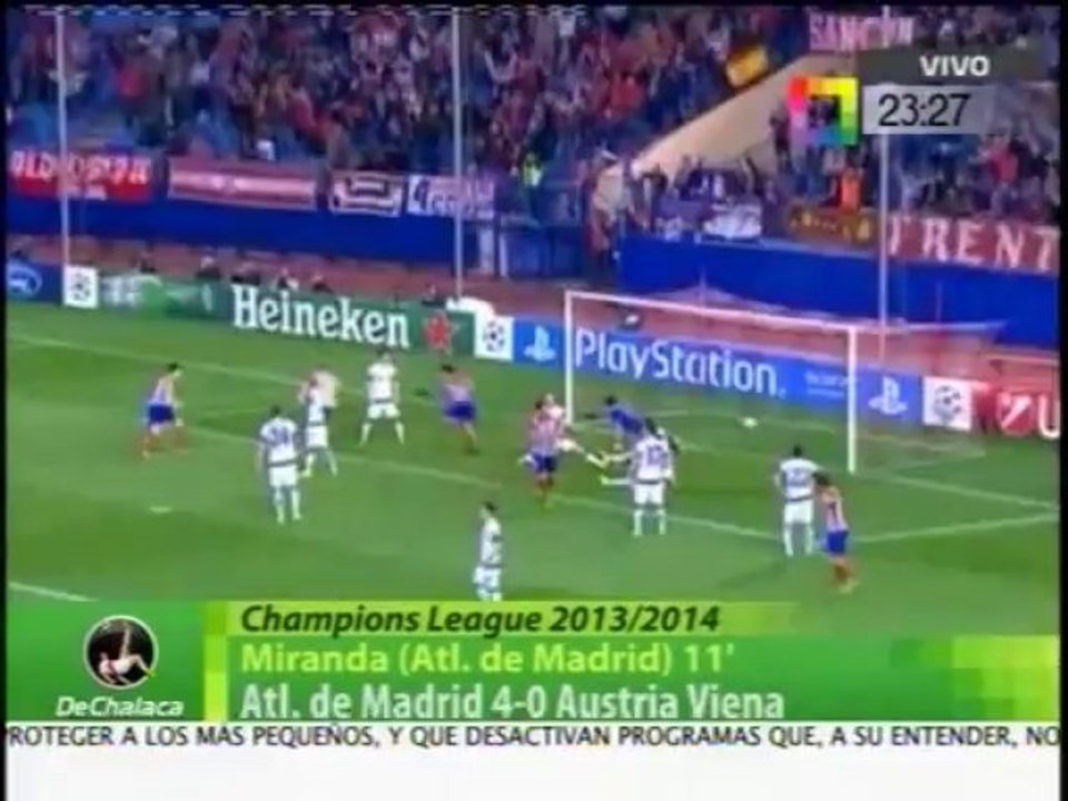 DeChalaca TV: Champions 2013/14 - Show de goles - 06/11