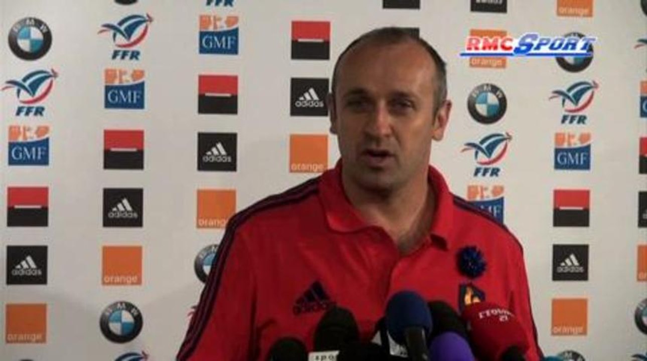 XV de France / Saint-André: "Il faut que les joueurs se libèrent" - 07/11