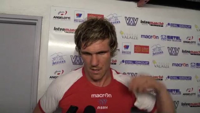 J3 Pro D2 : ASBH-Agen - Réaction Rémy Martin capitaine ASBH HD