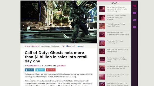COD trolls Internet, Star Citizen supports Mantle - Netlinked Daily