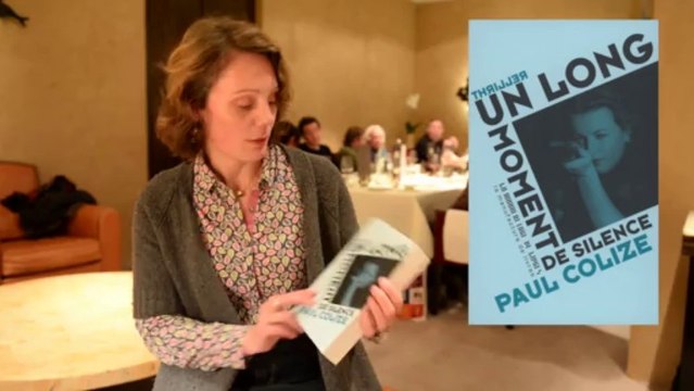 Prix Rossel, Laurence Merveille défend Un long moment de silence de Paul Colize