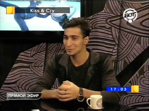 Иван Бариев-Ригини в программе Kiss & Cry