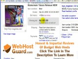 Cheap web hosting | ebay to do before listing