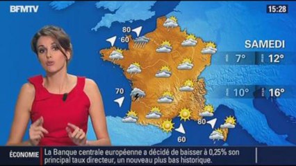 La Météo pour ce vendredi - 08/11
