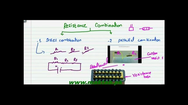 FSc Physics Book2, CH 13 LEC 6 Combination of Resistance