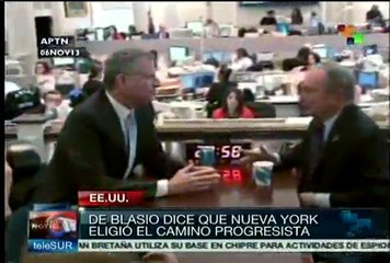 Nueva York ha elegido el camino progresista: De Blasio