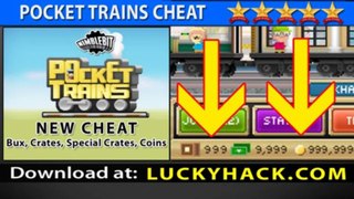 Pocket Trains Cheat get 99999999 Bux - iOs -- New Release Pocket Trains Telecharger