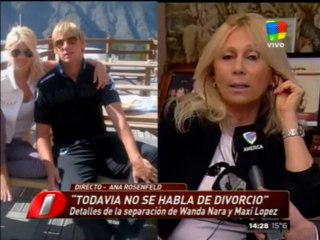 Rosenfeld sobre el divorcio Wanda - Maxi