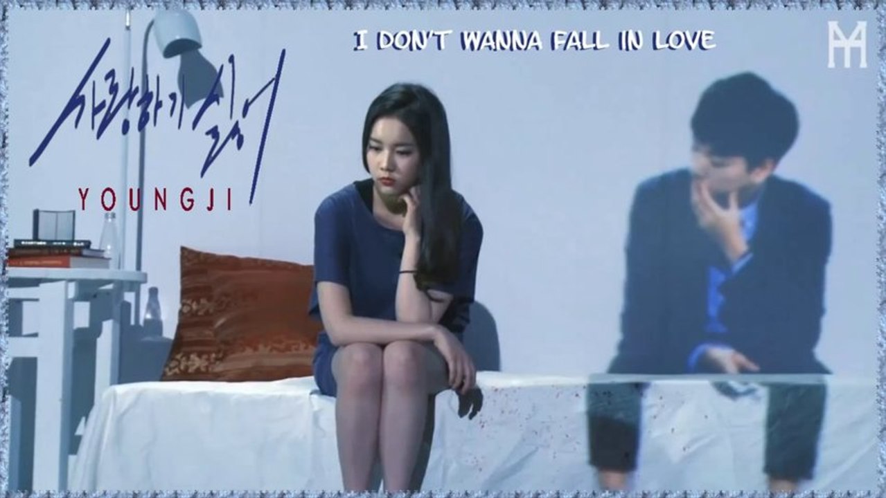 Young Ji - I don't wanna fall in love k-pop [german sub]