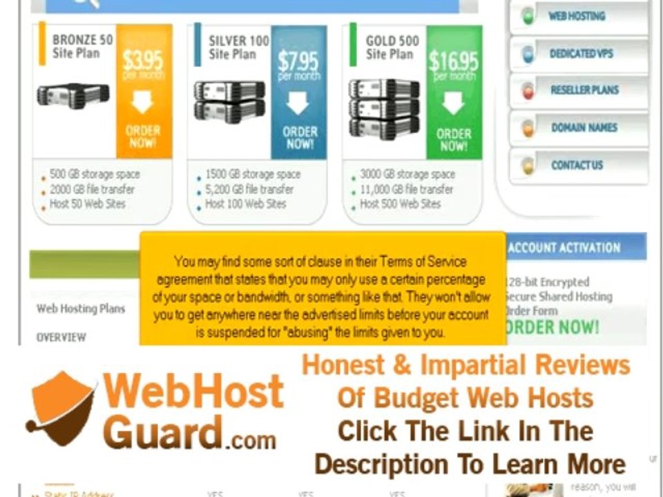 AWG Web Hosting Series #7 - Unlimited Web Hosting???