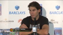 Rafael Nadal Press conference at Barclays ATP WTF (06/11/2013)