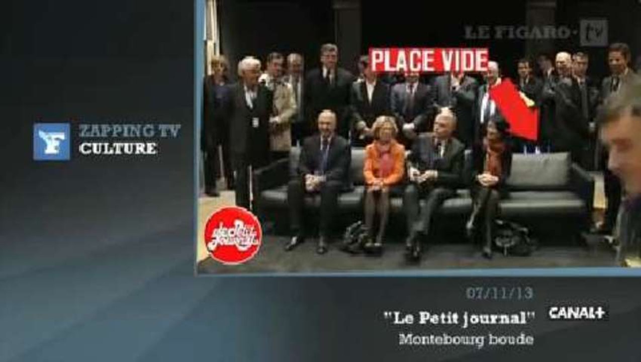 Zapping TV : quand Montebourg refuse de poser avec les autres ministres