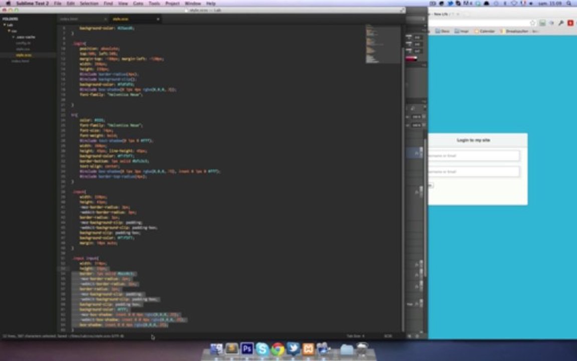 Tutoriel photoshop - intégrer plus vite avec csshat
