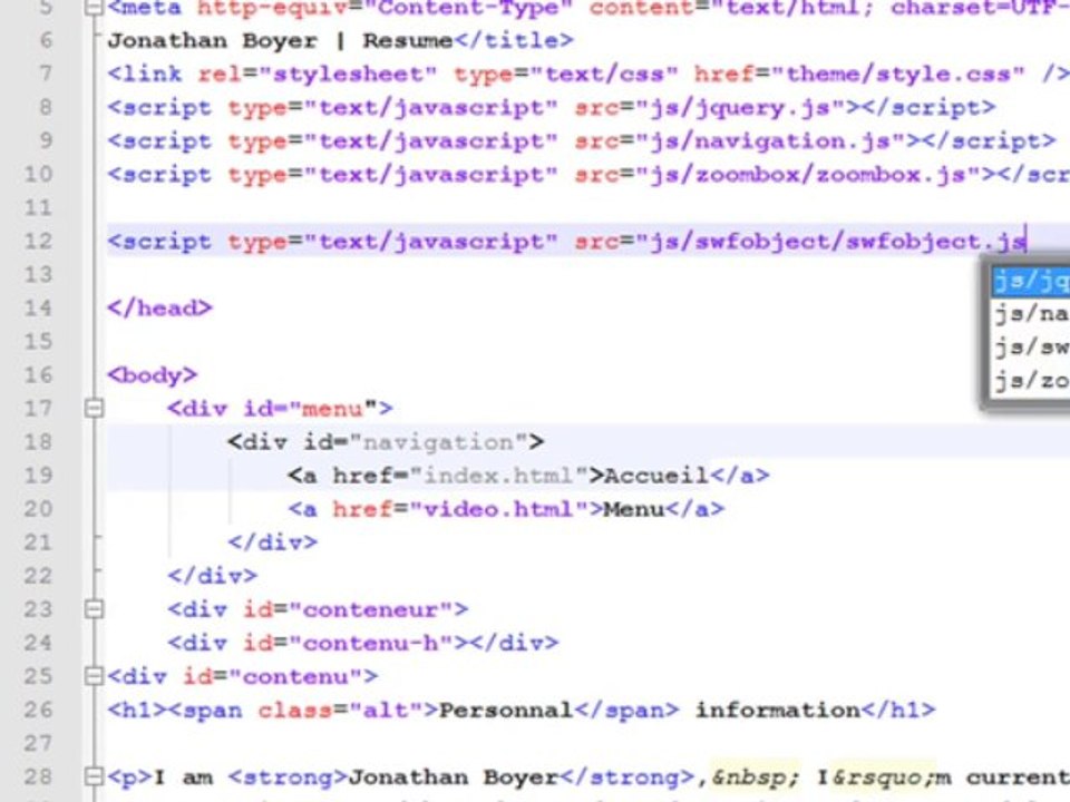 Tutoriel Flash - SWFObject