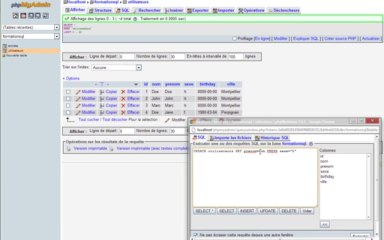 Apprendre MySQL - Modifier des données, UPDATE