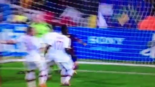 FC Barcelone vs AC Milan (3-1) le but de Busquets
