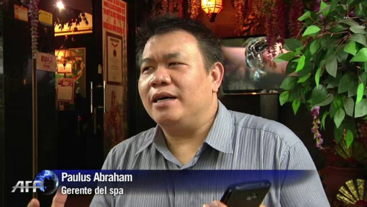 El spa donde tres serpientes serán sus masajistas