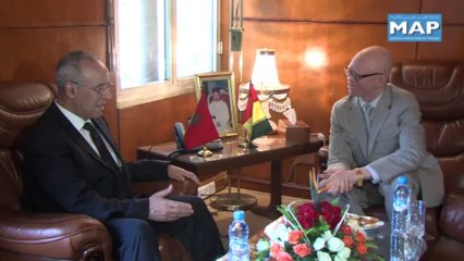 Ahmed Taoufik s'entretient avec son homologue malien