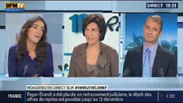 Anna Cabana et David Revault d'Allonnes: le face à face de Ruth Elkrief - 07/11