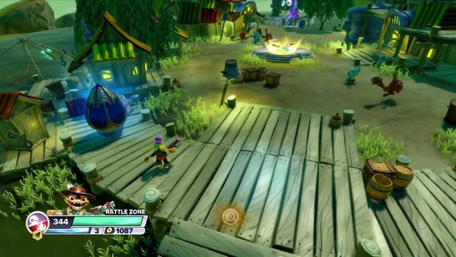 Skylanders Swap Force Gameplay Walkthrough - Part 7 - FISHING FOR UPGRADES! (Skylanders Gameplay HD)