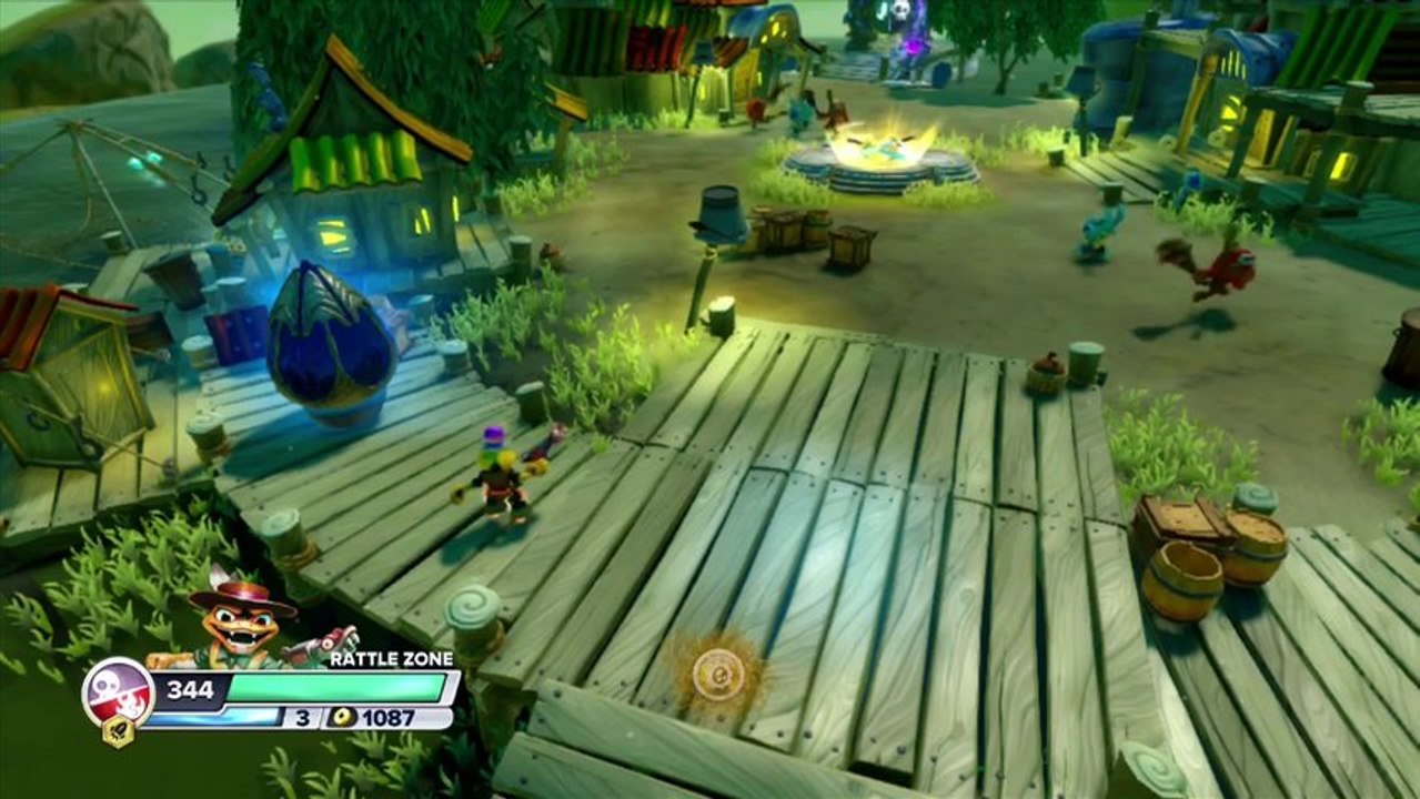 Skylanders Swap Force Gameplay Walkthrough - Part 7 - FISHING FOR UPGRADES! (Skylanders Gameplay HD)