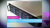 Web hosting providers