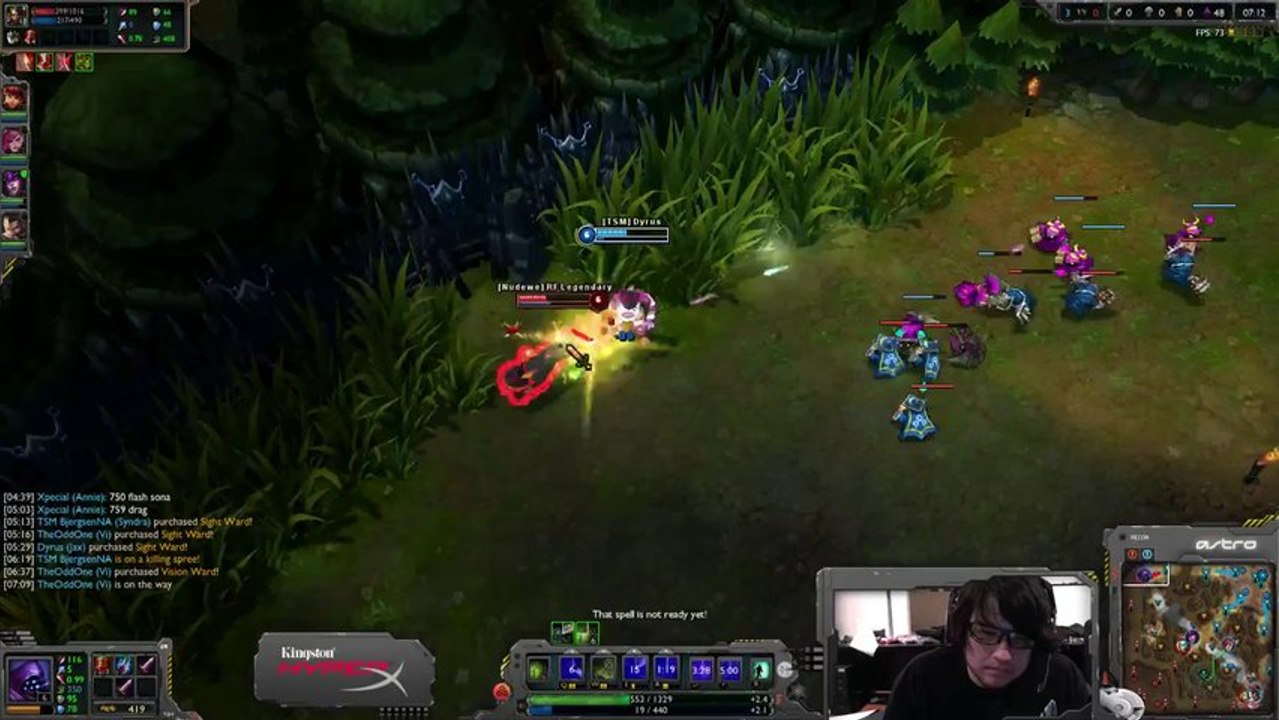 Dyrus outplayed by RF Legendary