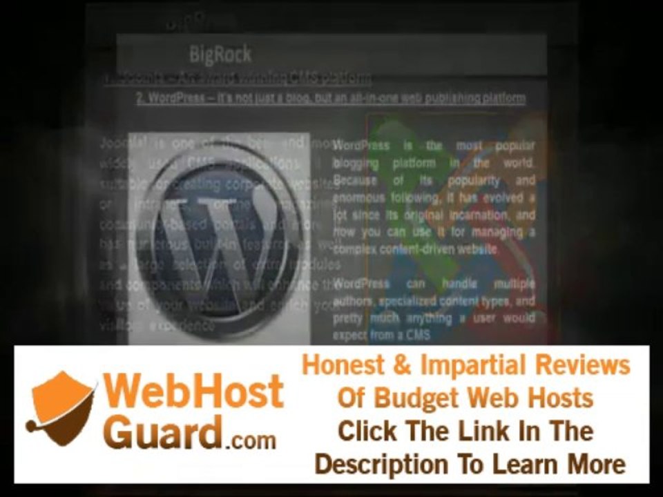 Know about CMS Hosting available at Bigrock!