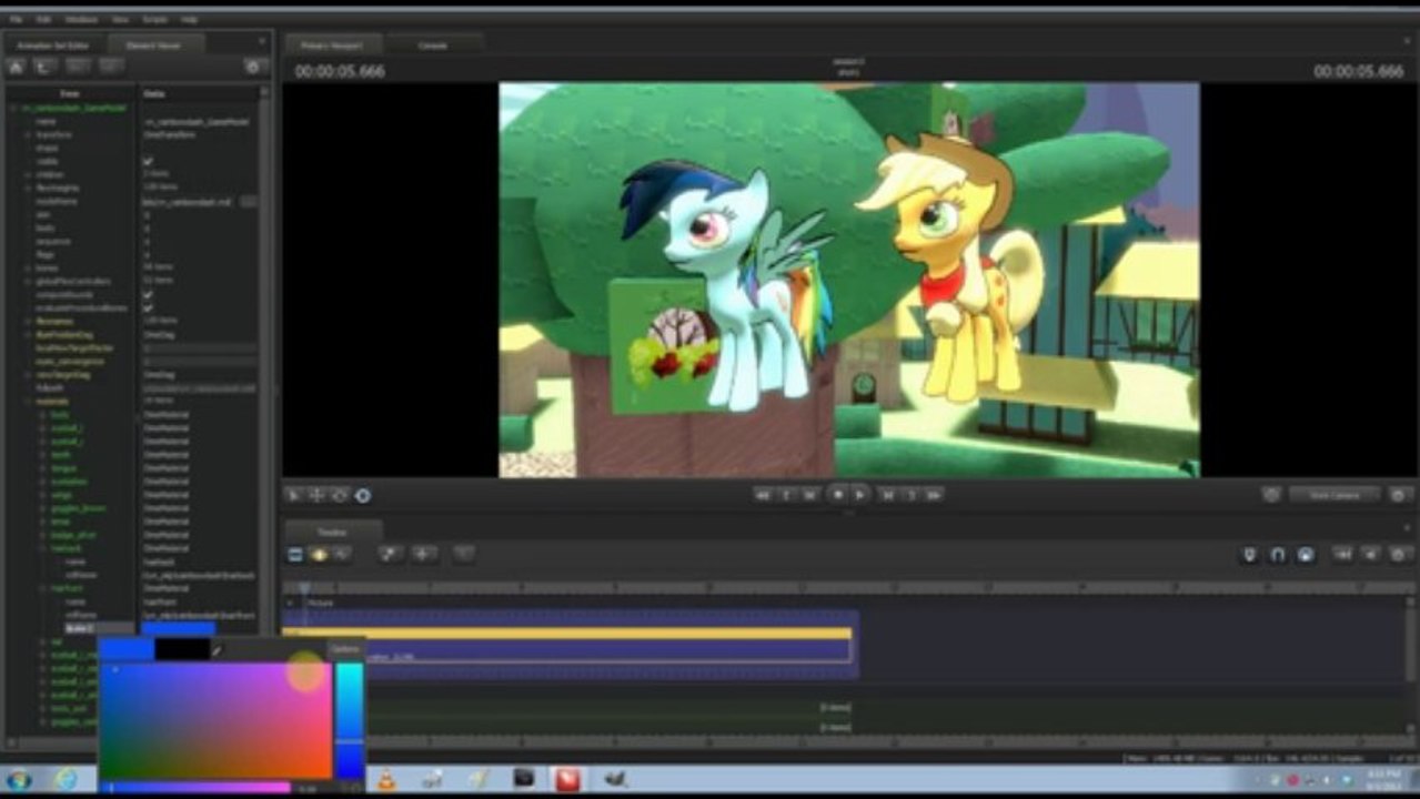 [SFM Tutorial] How to make body parts invisible in source filmmaker using override materials