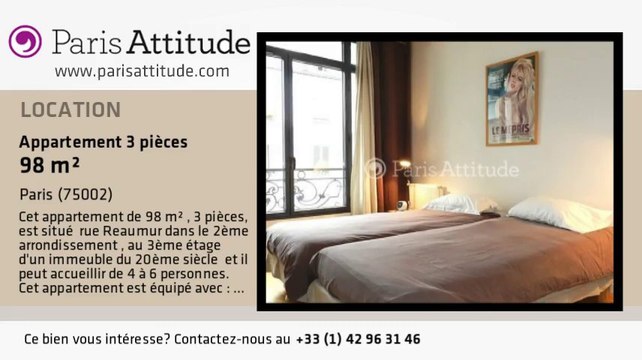 Appartement 2 Chambres à louer - Montorgueil, Paris - Ref. 7788