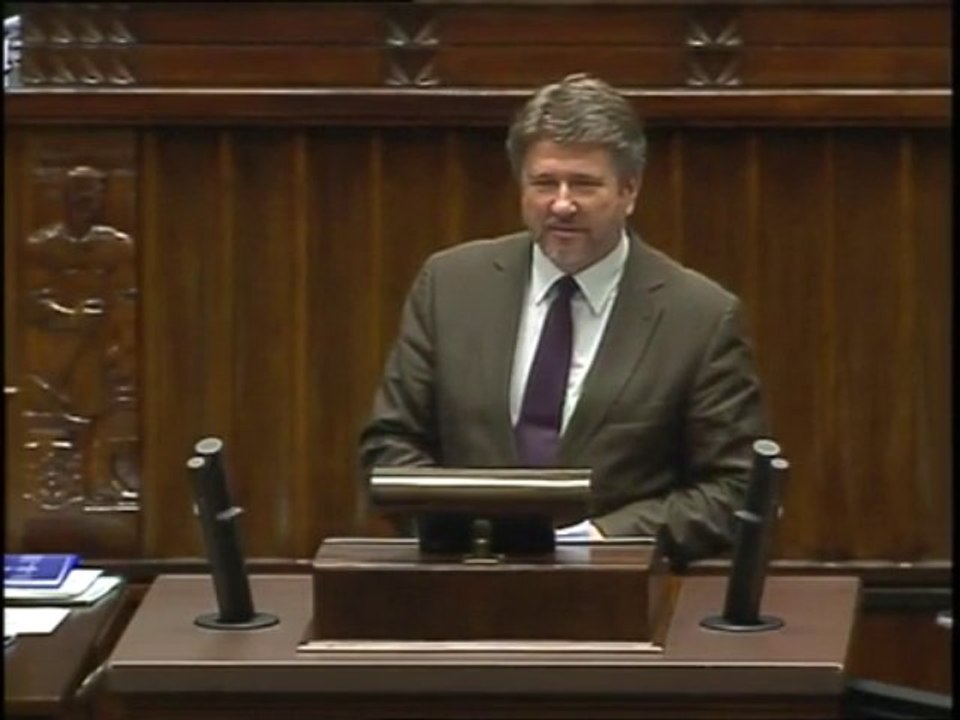 Bogdan Rzońca - wystąpienie 22-10-13 r.