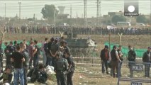 Turkey: Kurdish protests over wall at Syria border