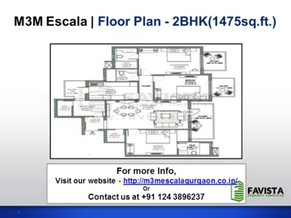 M3M Escala  Call @ +91 124-3896237 in Sector- 70A, Gurgaon.