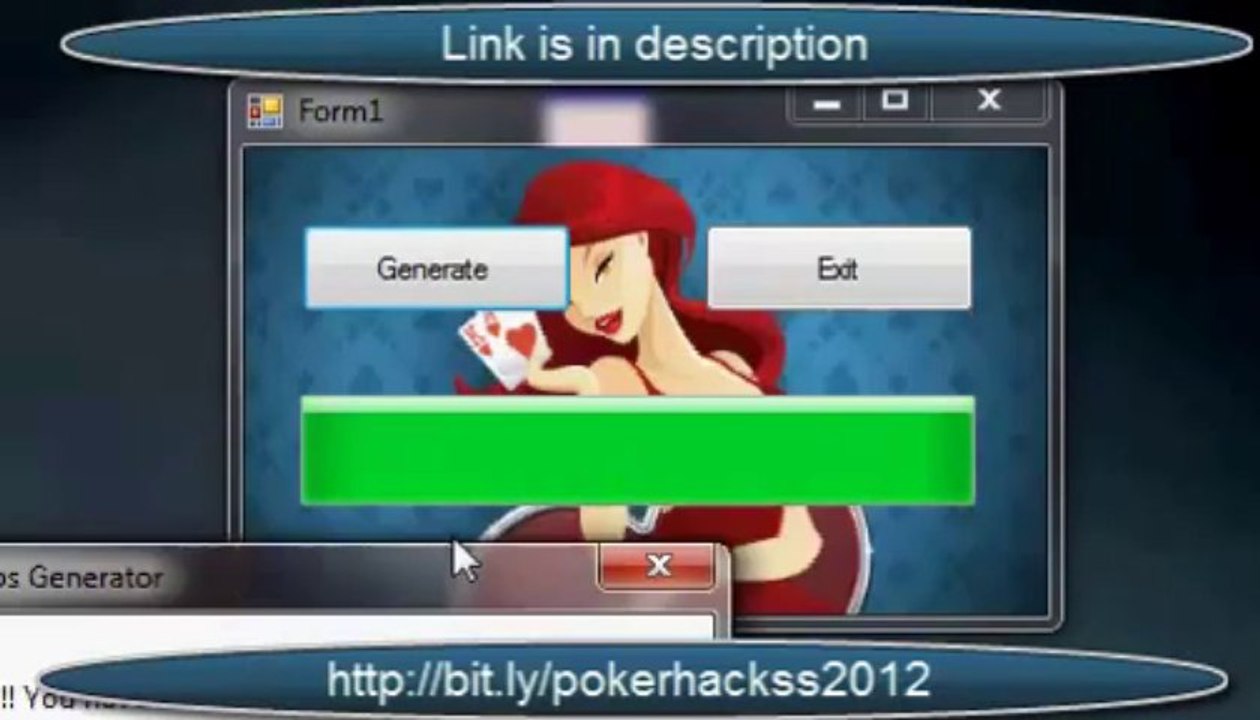 Zynga Poker Chips Generator 2012 Free Download Working - BEST !!!