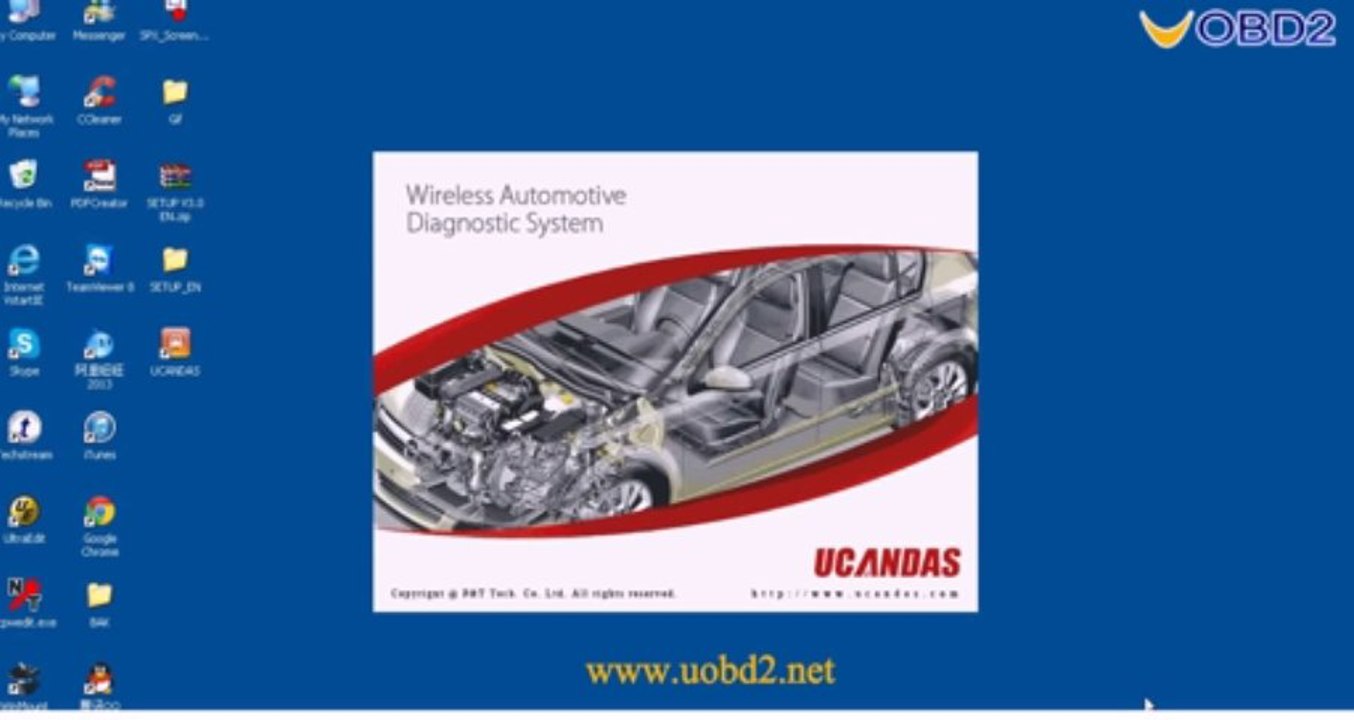 How to setup VDM UCANDAS WIFI Full System Automotive Diagnostic Tool ...