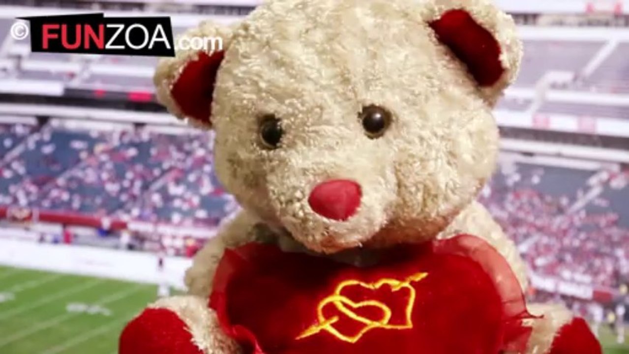 Funzoa Teddy Watching Games - Funny Video To Share Online