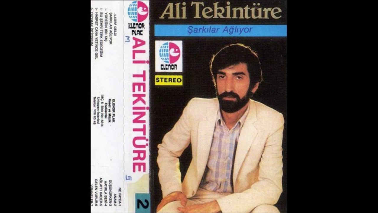 Ali Tekintüre - Bu can sensiz yaşarmı söyle