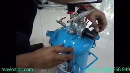 nồi trộn phun sơn nhựa call 0985 072 398