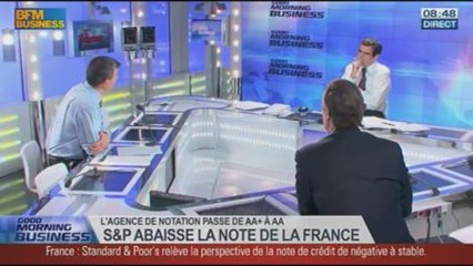 Nicolas Doze: La Note souveraine de la France bascule de AA+ à AA: "C'est sérieux mais c'est pas grave" - 08/11