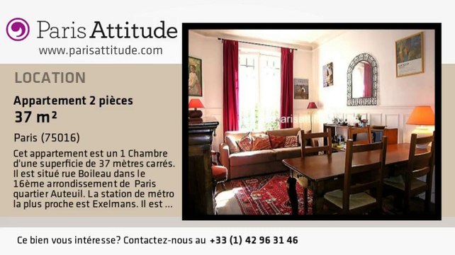 Appartement 1 Chambre à louer - Porte de St Cloud, Paris - Ref. 4535