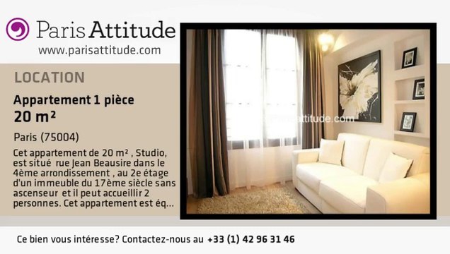 Appartement Studio à louer - Place des Vosges, Paris - Ref. 7281