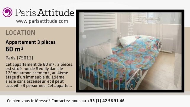 Appartement 2 Chambres à louer - Reuilly Diderot, Paris - Ref. 3250