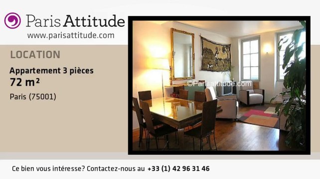 Appartement 2 Chambres à louer - Palais Royal, Paris - Ref. 2818